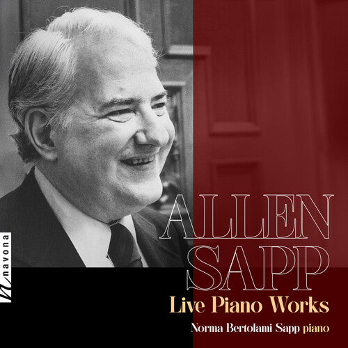 Norma Bertolami Sapp: Allen Sapp: Live Works - CD