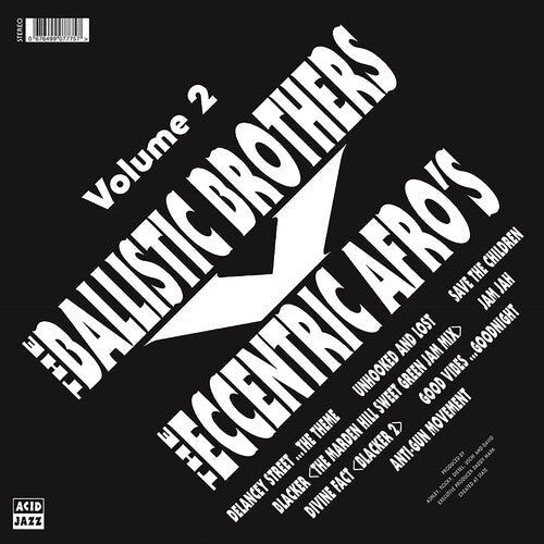 The Ballistic Brothers: The Ballistic Brothers vs. the Eccentric Afros - Volume 2 - (VINYL LP)