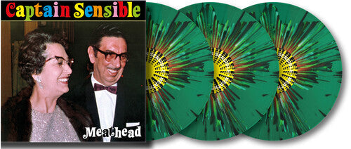 Captain Sensible: Meathead - Splatter Green Vinyl (Limited to 100) - (VINYL LP)