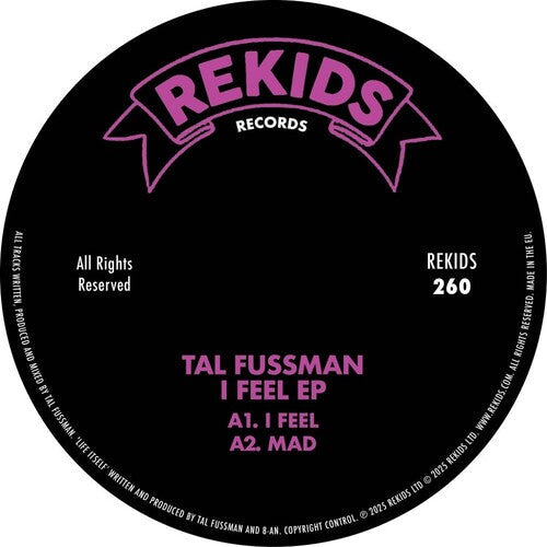Tal Fussman: I Feel - 12-INCH SINGLE
