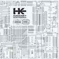 Hackney Electronica: Synaptic Shadows - 12-INCH SINGLE