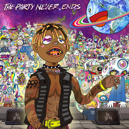 Juice Wrld: Party Never - Limited Blue Colored Vinyl - (VINYL LP)