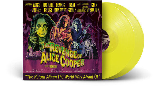Alice Cooper: The Revenge Of Alice Cooper   [2 LP Yellow Neon] - (VINYL LP)