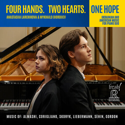 Anastasiia Larchikova: Four Hands. Two Hearts. One Hope - CD