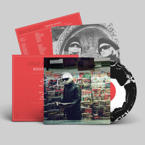 Drab Majesty: Modern Mirror - Black/White - (VINYL LP)