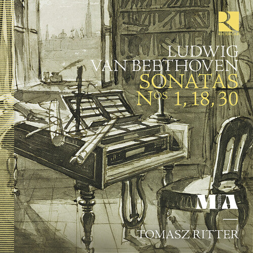 Tomasz Ritter: Beethoven: Sonatas Nos. 1, 18 & 30 - CD