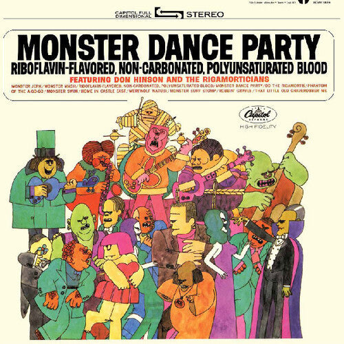 Don Hinson and The Rigamorticians: Monster Dance Party - (VINYL LP)