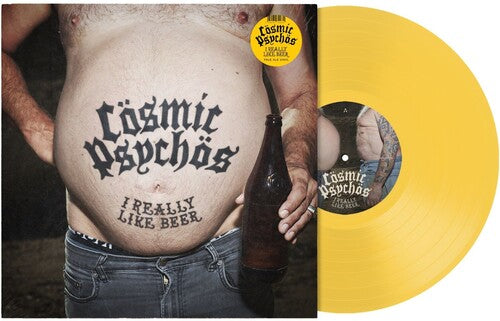 Cosmic Psychos: I Really Like Beer - Pale Ale Yellow - (VINYL LP)