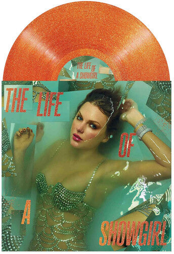 Taylor Swift: The Life of a Showgirl  [Orange Glitter Vinyl] - (VINYL LP)
