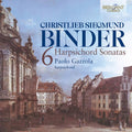Paolo Gazzola: C.S. Binder: Six Harpsichord Sonatas - CD