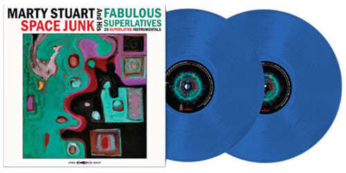 Marty Stuart & His Fabulous Superlatives: Space Junk - Blue - (VINYL LP)