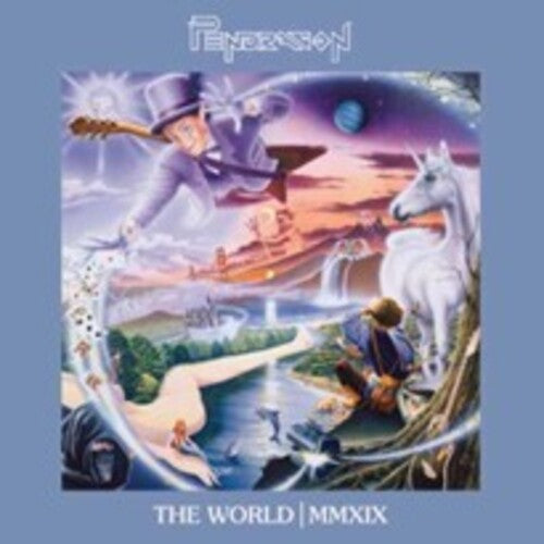 Pendragon: World - 2LP 180gm Blue Vinyl with Etched D-side - (VINYL LP)