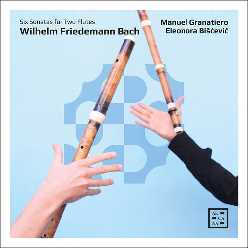 Manuel Granatiero: W. F. Bach: Six Sonatas for Two Flutes - CD