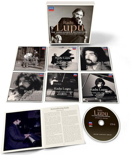 Radu Lupu: Unreleased Recordings: Decca Masters & Radio Tapes - CD
