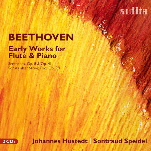 Johannes Hustedt: Ludwig van Beethoven: Early Works for Flute & Piano - CD
