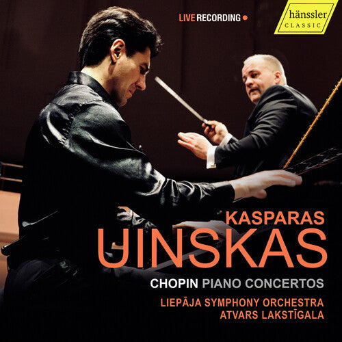 Kasparas Uinskas: Chopin: Piano Concertos Nos. 1 & 2 - CD