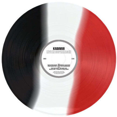 Kadavar: Live In Copenhagen - Black Clear & Red Vinyl - (VINYL LP)