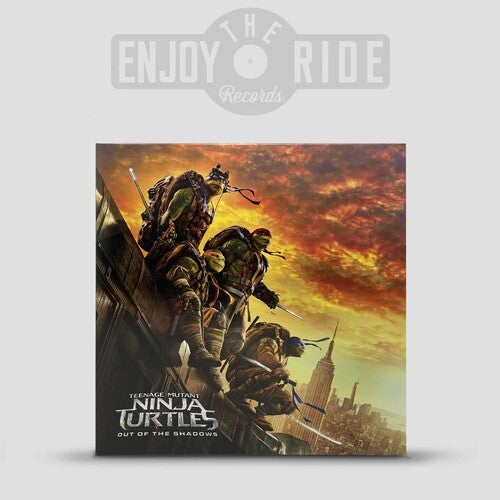 Steve Jablonsky: Teenage Mutant Ninja Turtles: Out Of The Shadows - Clear W/ Orange Purple Blue & Red Splatter - (VINYL LP)