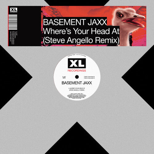 Basement Jaxx: Where's Your Head At - Steve Angello Remix - (VINYL LP)