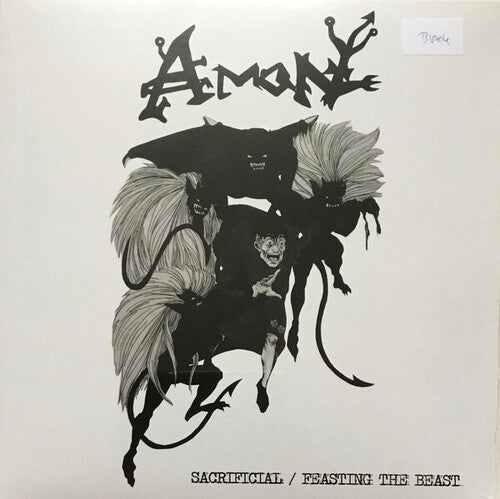 Amon: Sacrificial / Feasting The Beast - (VINYL LP)