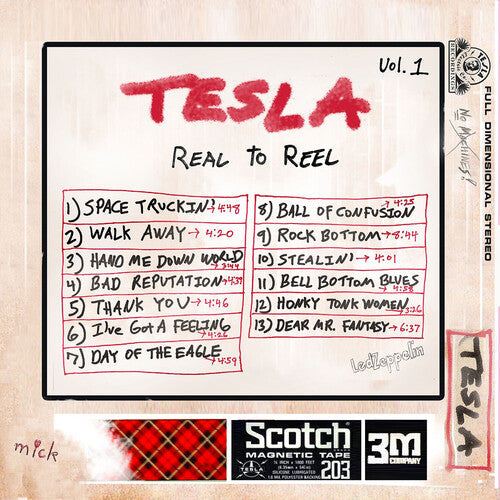 Tesla: Real to Reel Vol 1 - (VINYL LP)