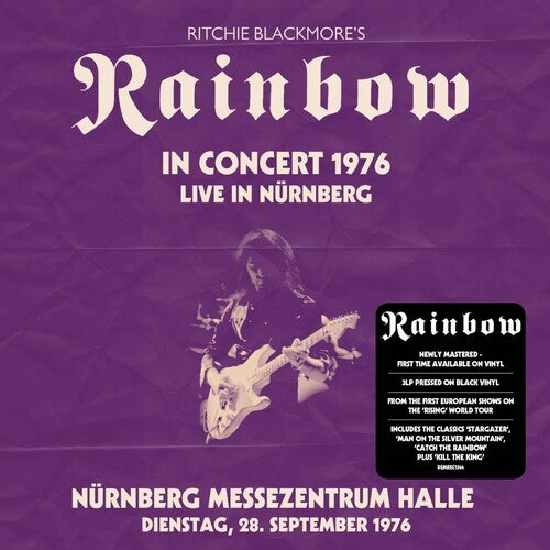Blackmore, Ritchie / Rainbow: Live In Nurnberg 1976: Nurnberg Messezentrum Halle 28.9.1976 - 140-Gram Black Vinyl - (VINYL LP)