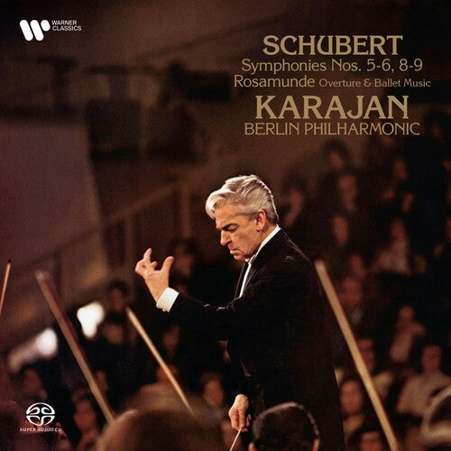 Herbert von Karajan: Schubert: Symphonies 5-6, 8-9 - SUPER-AUDIO CD