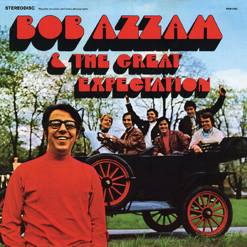 Bob Azzam & The Great Expectation: Bob Azzam & the Great Expectation - Remastered - Fire Orange Vinyl - (VINYL LP)