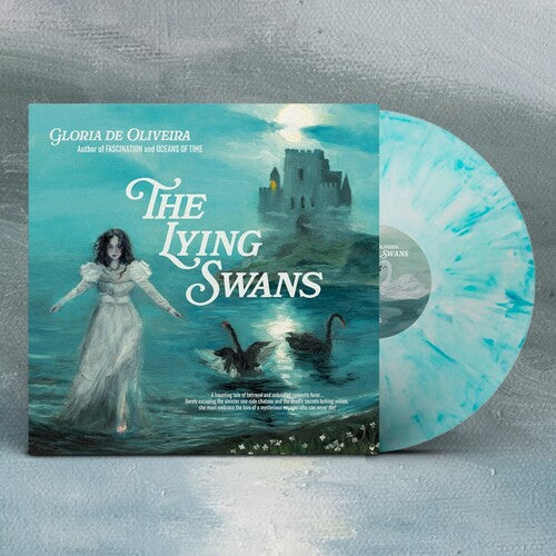 Gloria De Oliveira: The Lying Swans - White-Blue Marbled - (VINYL LP)