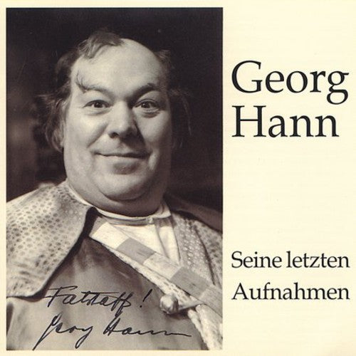 Georg Hann: Legendary Voices - CD