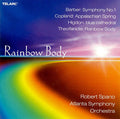 Robert Spano: Rainbow Body / Symphony 1 / Ste Appalachian Spring - CD