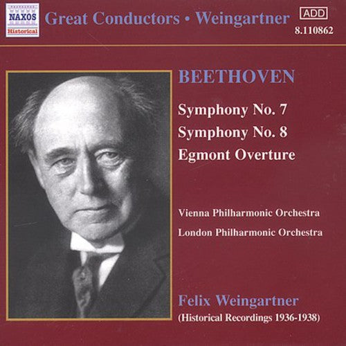 Felix Weingartner: Conducts Beethoven's-Sym 7/8/& - CD