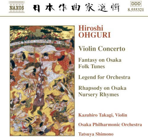 Ohguri / Takagi / Shimono / Osaka Po: Violin Concerto - CD