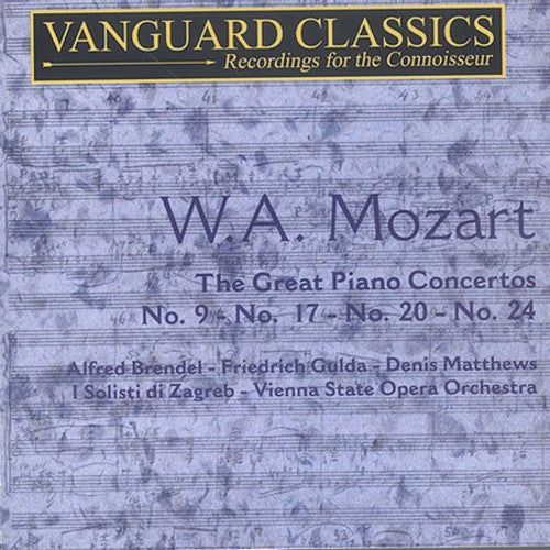 W.a. Mozart: Great Piano Concertos - CD