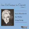Jan DeGaetani: Degaetani in Concert 3 - CD
