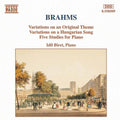 J. Brahms: Variations Opus 21 / 5 Etudes - CD