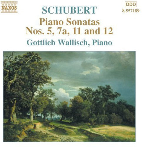 Gottlieb Wallisch: Piano Sonatas 5 7A 11 & 12 - CD