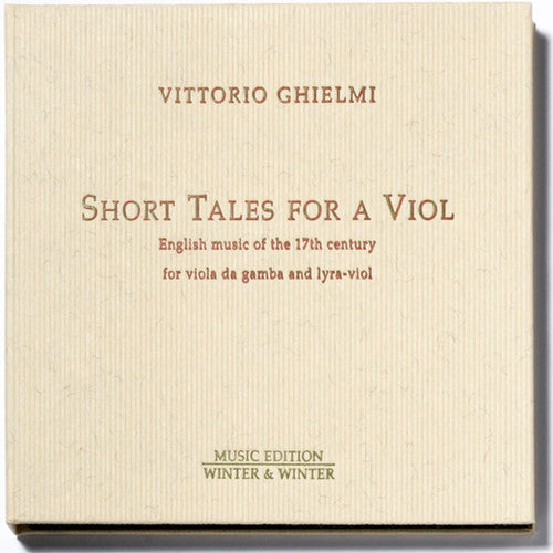 Vittorio Ghielmi: Short Tales for a Viol - CD