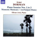 Avner Dorman: Sons Pno 1-3 - CD