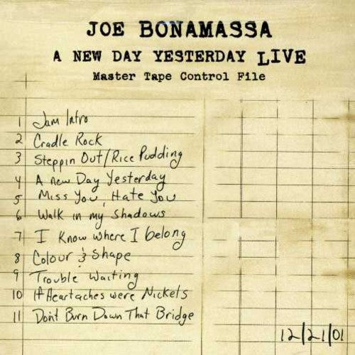 Joe Bonamassa: A New Day Yesterday Live - CD