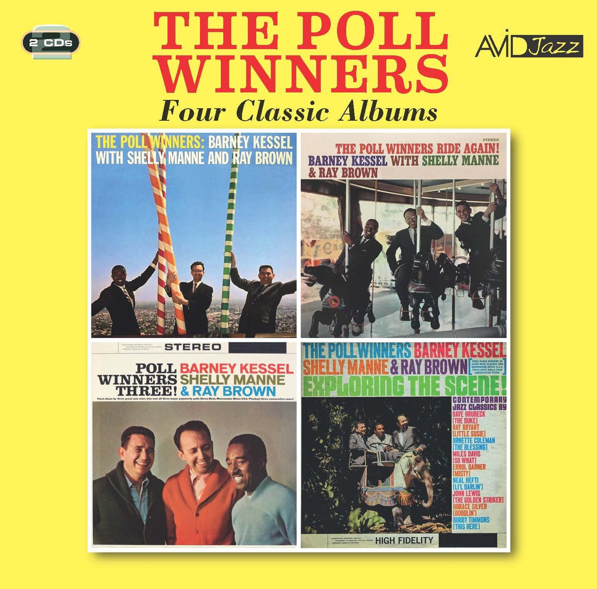 The Poll Winners: Four Classic Albums Poll Winners - COMPACT DISCS