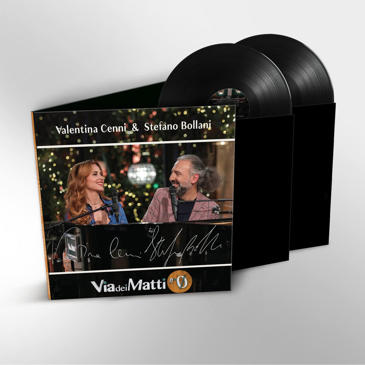 Cenni, Valentina / Bollani, Stefano: Via Dei Matti No 0 - Autographed -LP