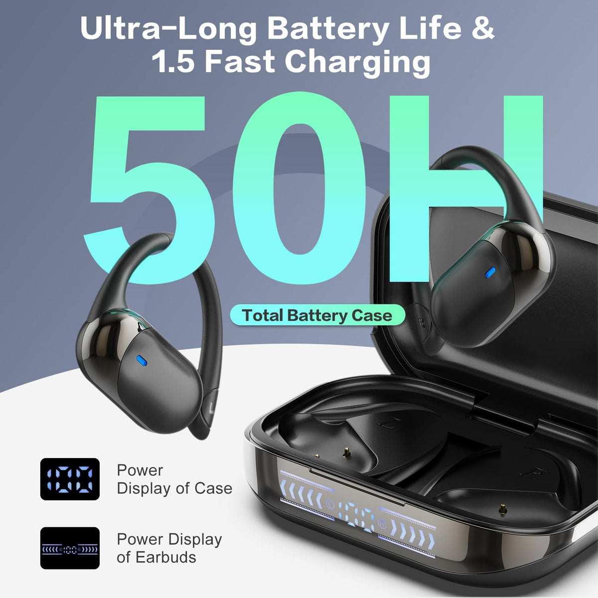AI Translation Earbuds Real Time, 144 Language Translator Ear buds, Audifonos Traductores Inglés Español, 3-in-1 Translating Wireless Earphones Bluetooth Headphones for Travel Learning Business