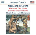 Bolcom, William / Bergmann, Elizabeth & Marcel: Music for Two Pianos - COMPACT DISCS