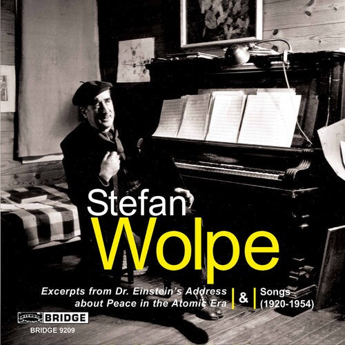 Stefan Wolpe: Dr Einstein's Address About Peace in Atomic Era - CD