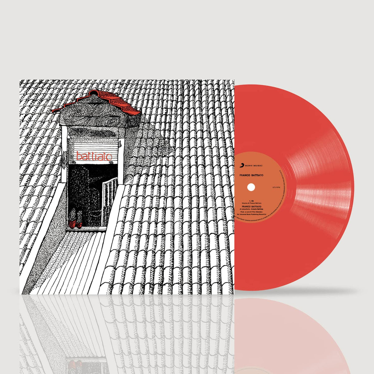 Franco Battiato: Battiato - Limited 180-Gram Red Colored Vinyl -LP