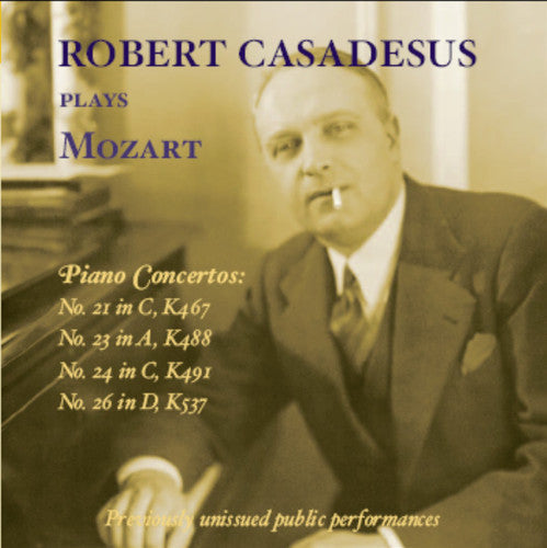 W.a. Mozart: Robert Casadesus Plays Mozart - CD