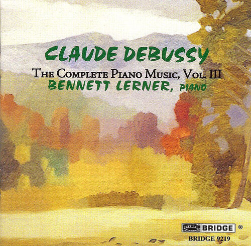 C. Debussy: Complete Piano Music 3 - CD