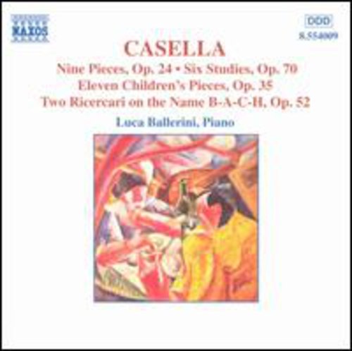 A. Casella: Pezzi Pno (9)/Studies (6)/& - CD