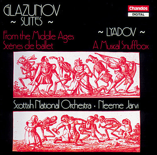 Glazunov / Jarvi / Scottish National Orchestra: From Middle Ages/Musical Snuff - CD